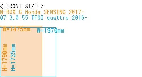 #N-BOX G Honda SENSING 2017- + Q7 3.0 55 TFSI quattro 2016-